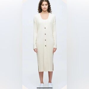 KOTN Long Ribbed Cardigan